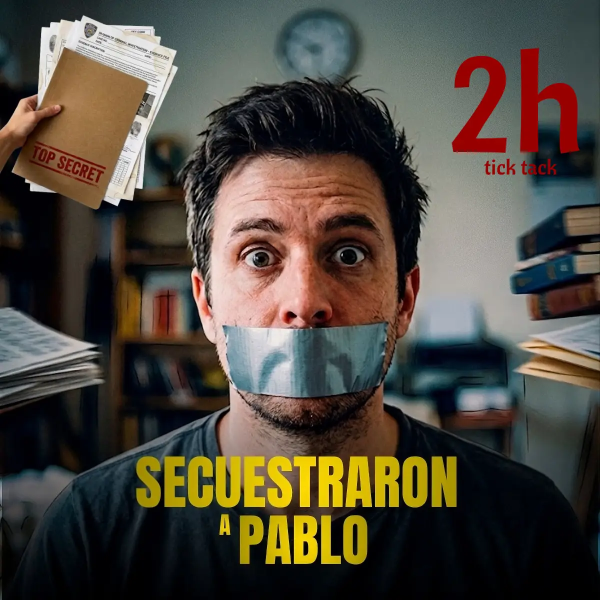 Juego de misterio Secuestraron a Pablo - Expediente policial y escape room en casa